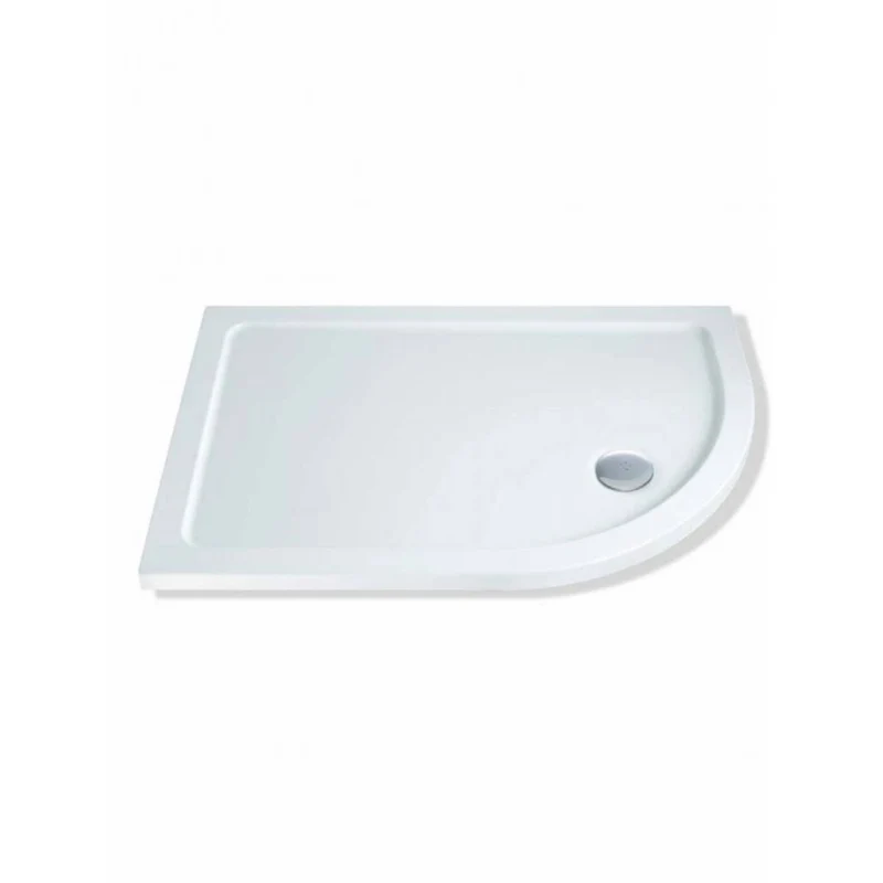 Elements 1100 x 900mm Offset Quadrant Slim Line Shower Tray - Right Hand