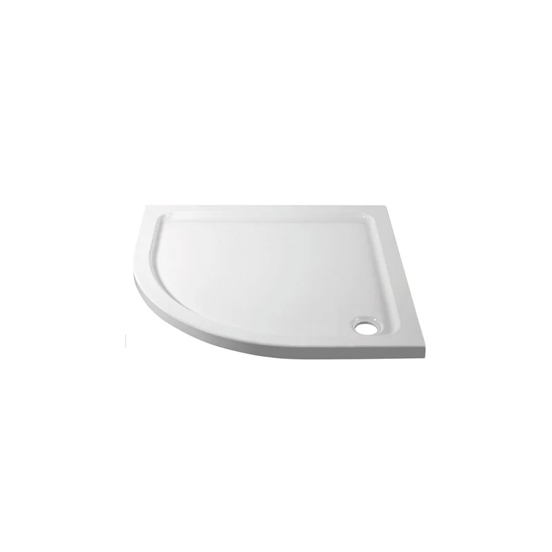 Elements 800mm Quadrant Slim Line Shower Tray with Corner Waste