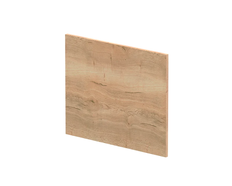 700mm Square Shower Bath End Panel - Autumn Oak
