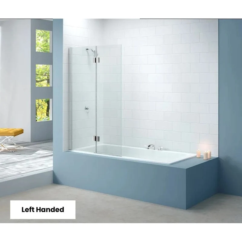 Merlyn 2 Panel Hinged Bathscreen