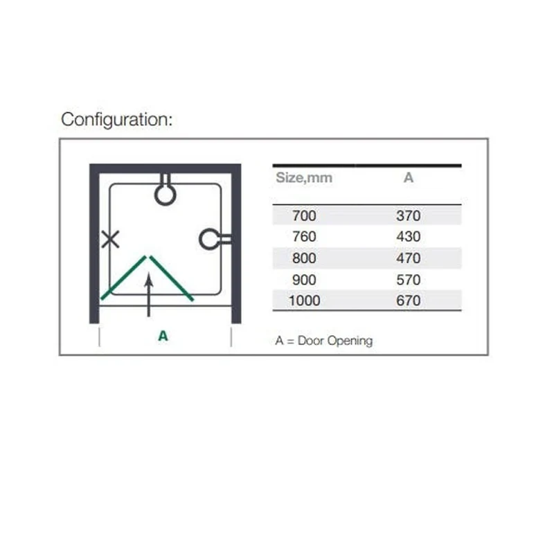 Merlyn Mbox Loft Bi-Fold (Height 1800 mm)