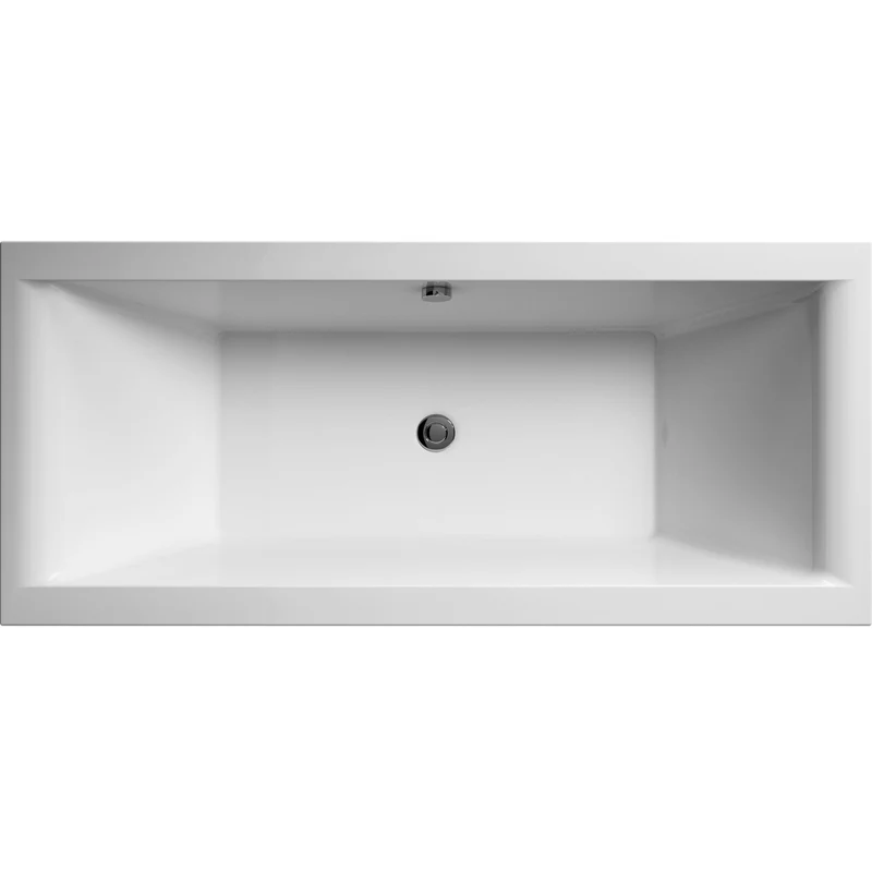 Eternalite Reinforced Square Double Ended Bath - 1700 x 700mm