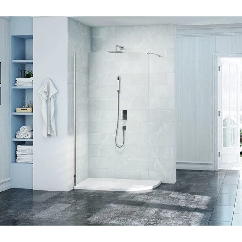 Merlyn 8 Series Curved Shower Wall 1200