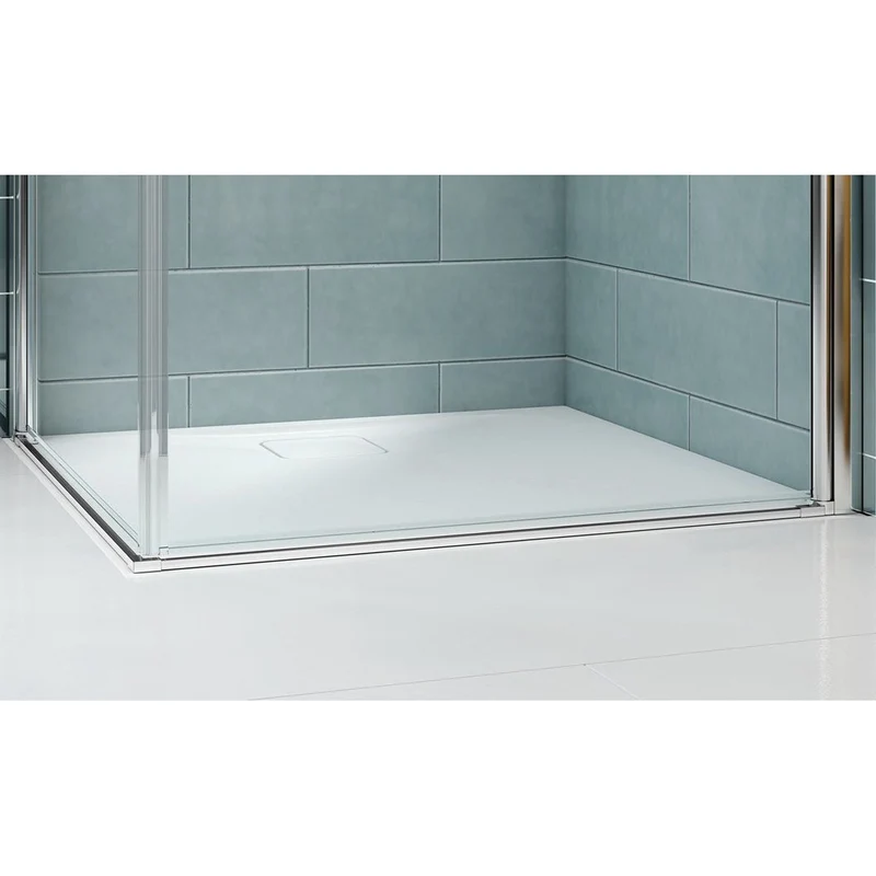 Merlyn 8 Series Frameless Pivot Door & Inline Panel