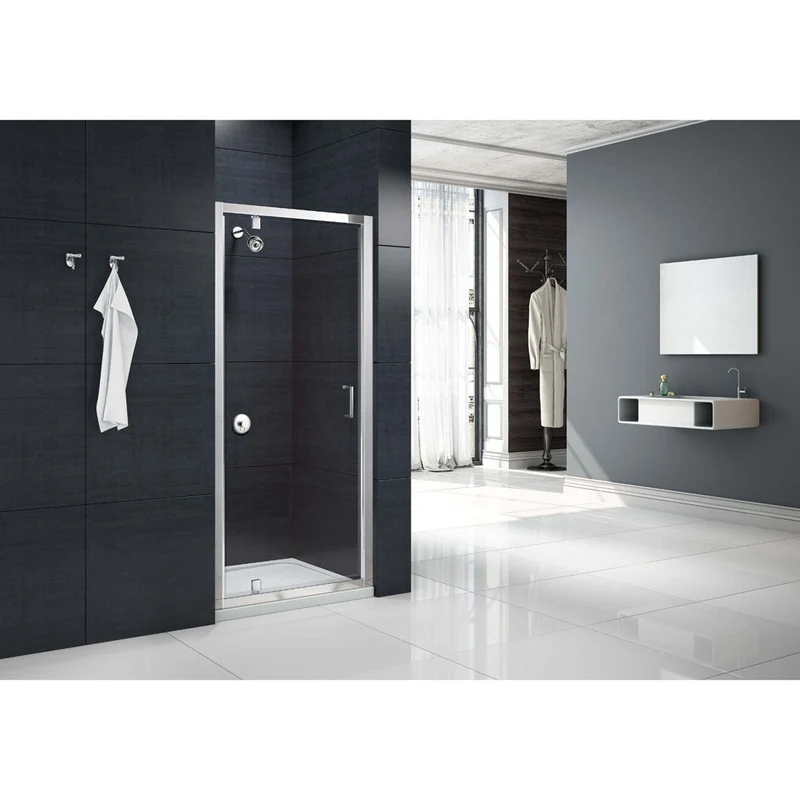 Merlyn New Mbox Pivot Door Brushed Brass