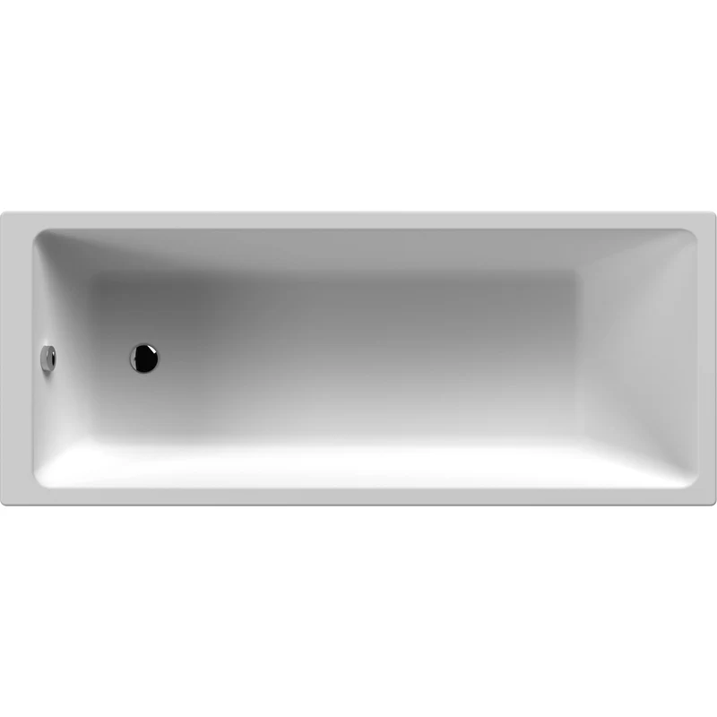 Thin Edge Square Single Ended Bath - 1800 x 800mm