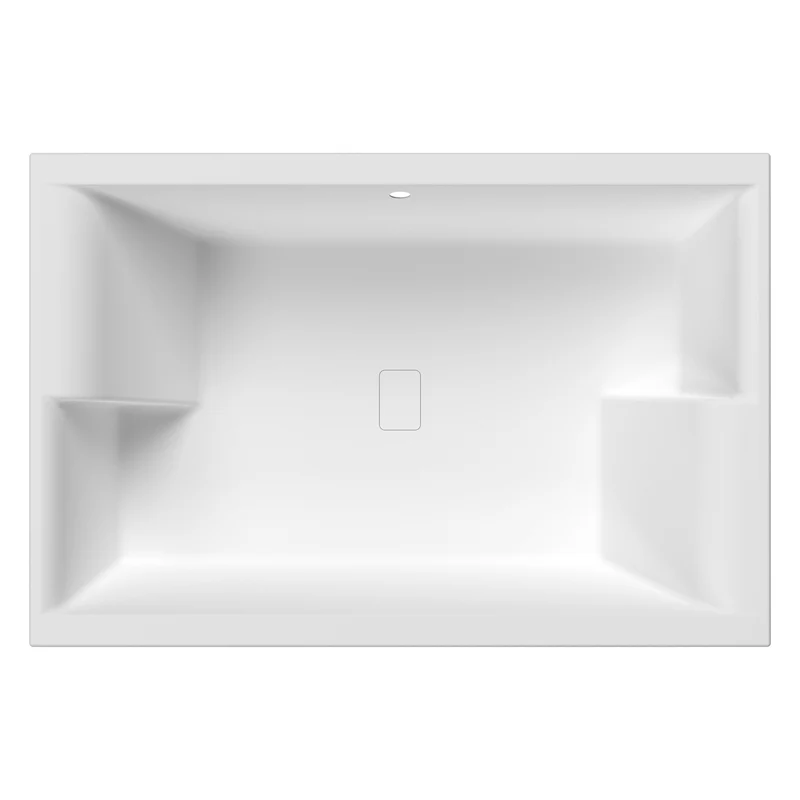 Double Ended Inset Spa Bath - 1800 x 1200mm