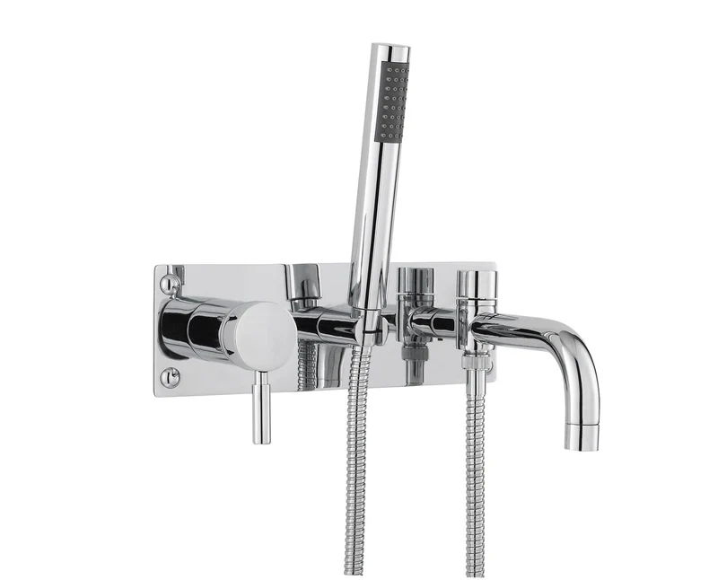Hudson Reed Tec Single Lever Wall Mounted Bath Shower Mixer PK350