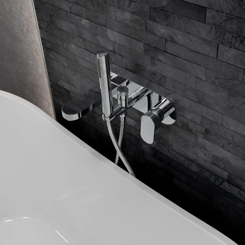 Eliseo Ricci Neo Wall Mounted Bath Shower Mixer