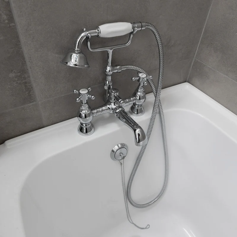 Eliseo Ricci Traditional English Balmoral Bath Shower Mixer