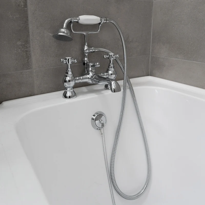 Eliseo Ricci Traditional English Balmoral Bath Shower Mixer