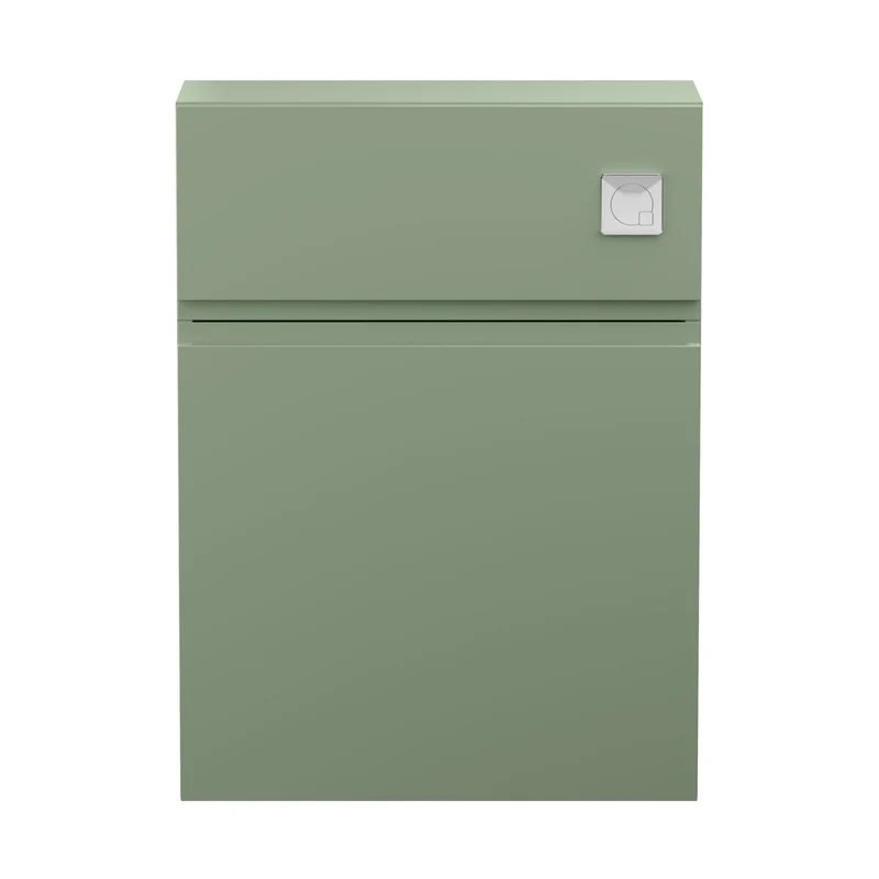 Hudson Reed Urban 500mm Wc Unit Contemp Satin Green MFC Painted Matt 810x500x253mm
