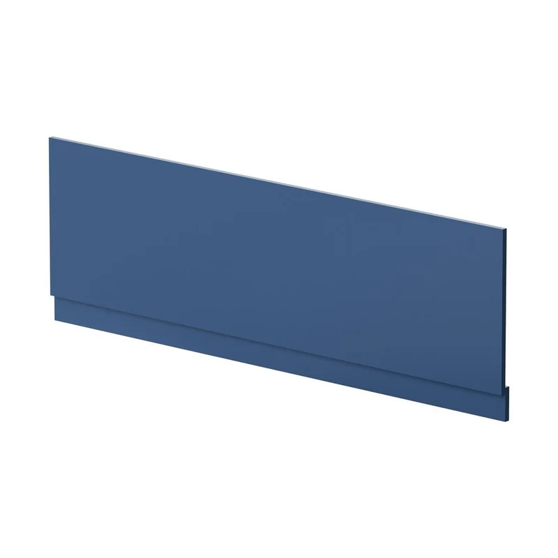 Hudson Reed Urban 1700mm Bath Front Panel Contemp Satin Blue MDF Painted Matt 560x1695x36mm