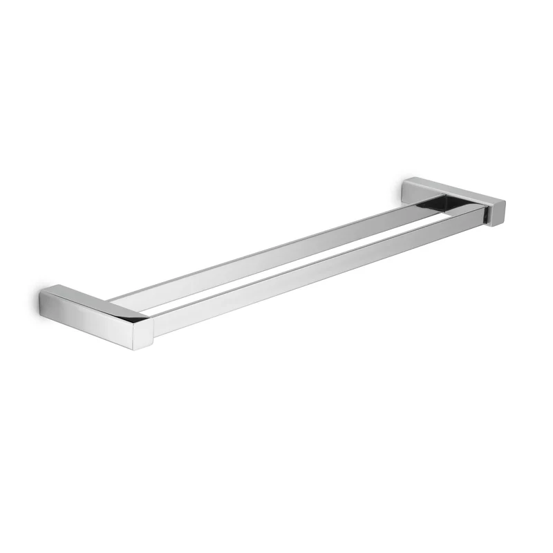 Spluga Double Towel Rail 55cm - Chrome