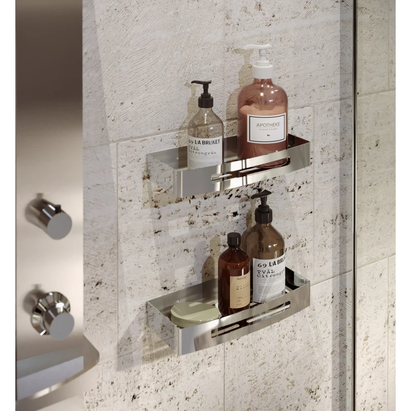 Nerva Shower Basket - Gunmetal