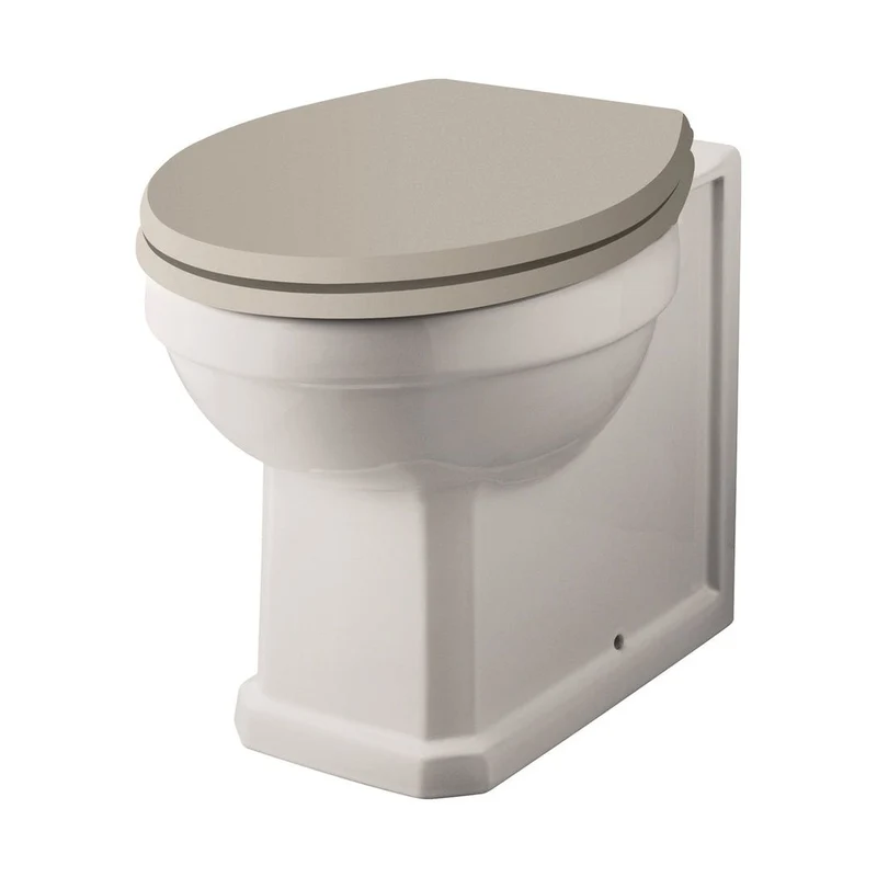 Hudson Reed Richmond Comfort Height Btw Pan Trad Gloss White Vitreous China 480x370x515mm