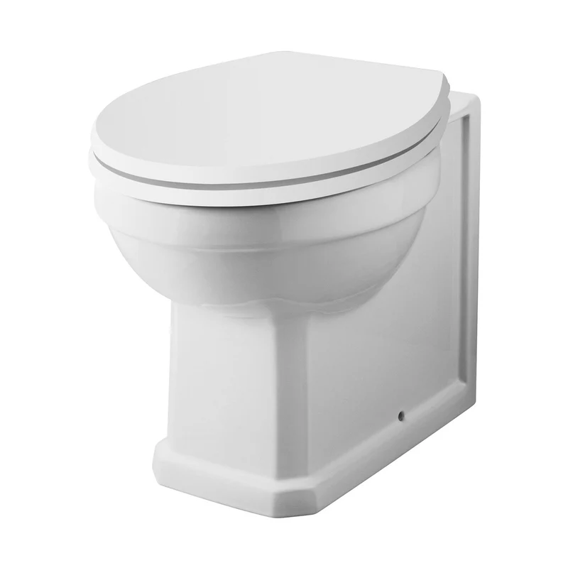Hudson Reed Richmond Back To Wall Pan Trad White Vitreous China 420x360x520mm