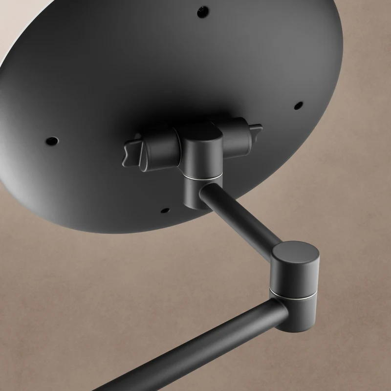 Sloane Round 3x LED Magnifying Mirror - Matt Black