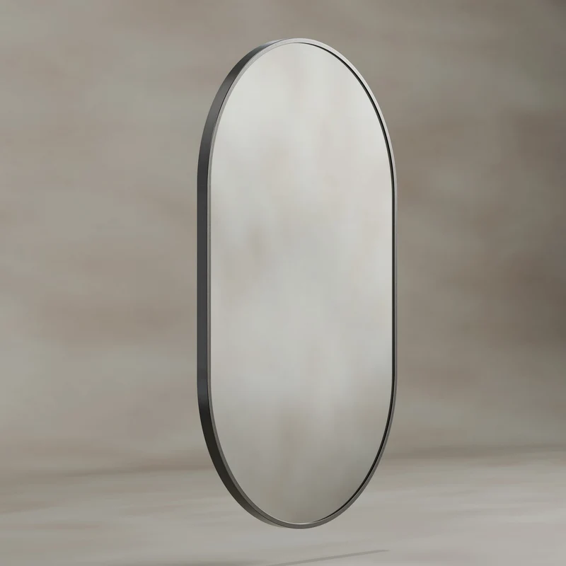 Origins Living Docklands Capsule Mirror 50x80cm - Gunmetal