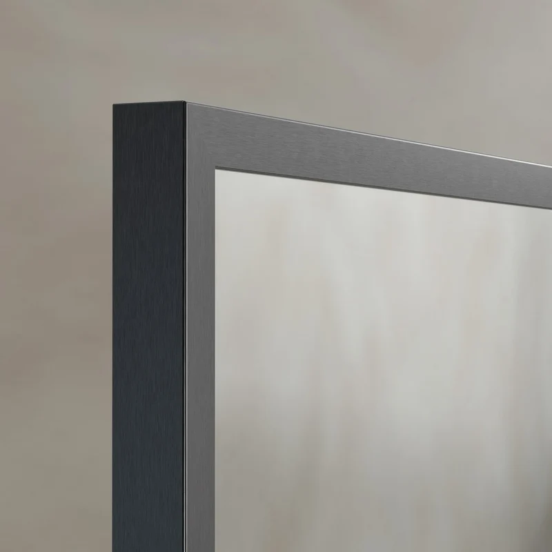 Docklands Rectangular Mirror 50x80cm - Gunmetal