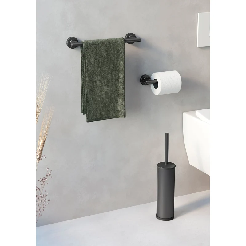 Tecno Project Metal Toilet Brush - Gunmetal