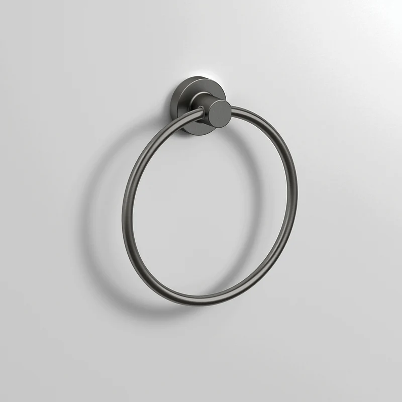 Tecno Project Towel Ring - Gunmetal