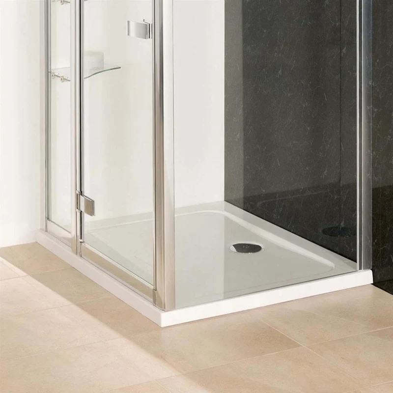 Volente 2000x900mm ABS Stone Resin Tray - White