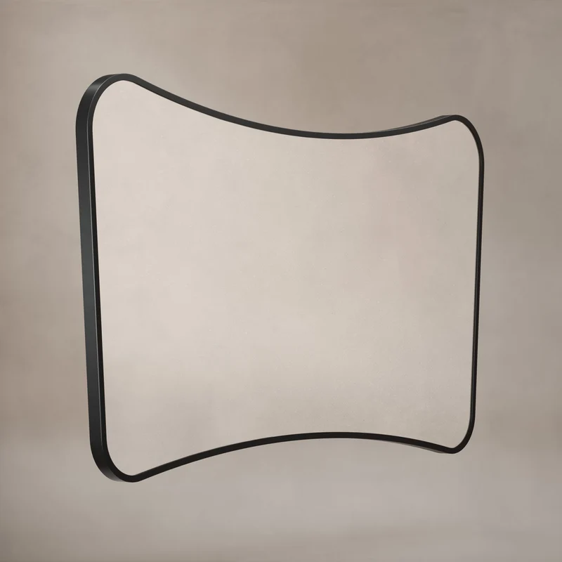 Origins Living Delphine Mirror 120 x 70cm - Matt Black