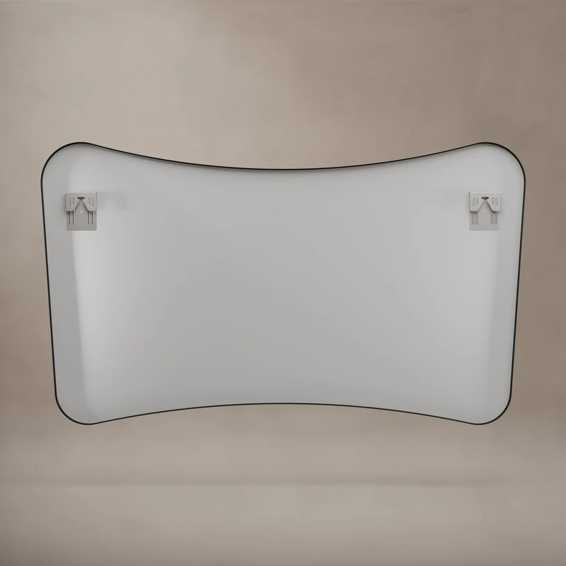 Origins Living Delphine Mirror 120 x 70cm - Matt Black