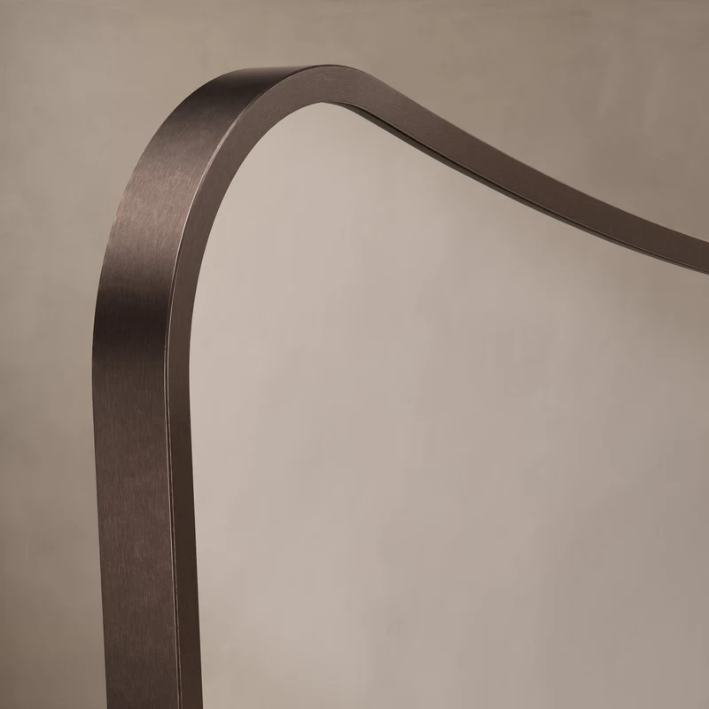 Origins Living Delphine Mirror 120 x 70cm - Brushed Bronze