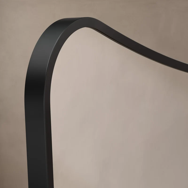 Origins Living Delphine Mirror 60 x 90cm - Matt Black