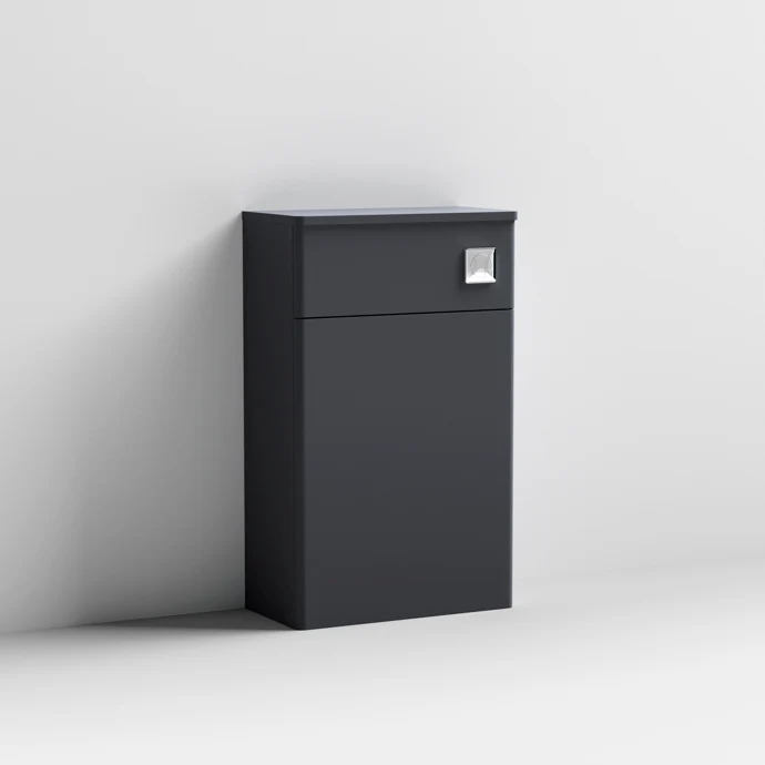 Classique 500mm WC Unit - Satin Soft Black