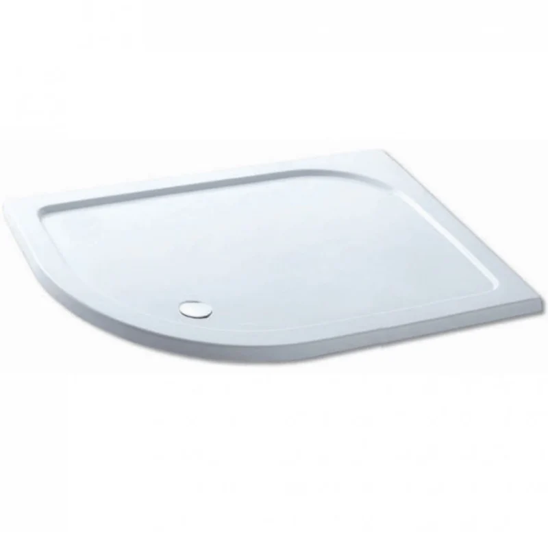Volente 900 x 700mm Offset Quadrant Shower Tray - Left Hand