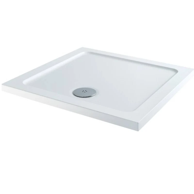 Elements 1000 x 1000mm Square Slim Line Shower Tray