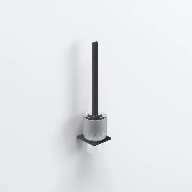 Sonia S Cube WC Brush Set - Matt Black