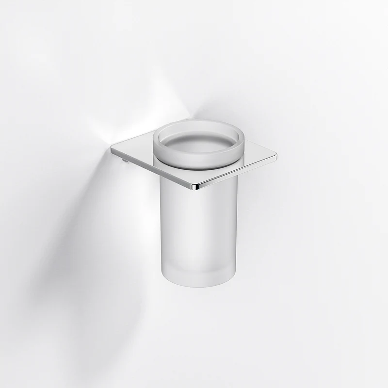 Sonia S Cube Tumbler - Chrome