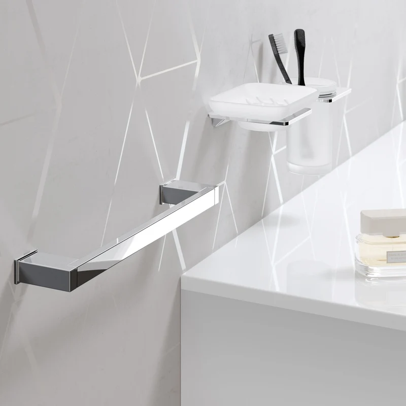 Sonia S Cube Soap Dispenser - Chrome