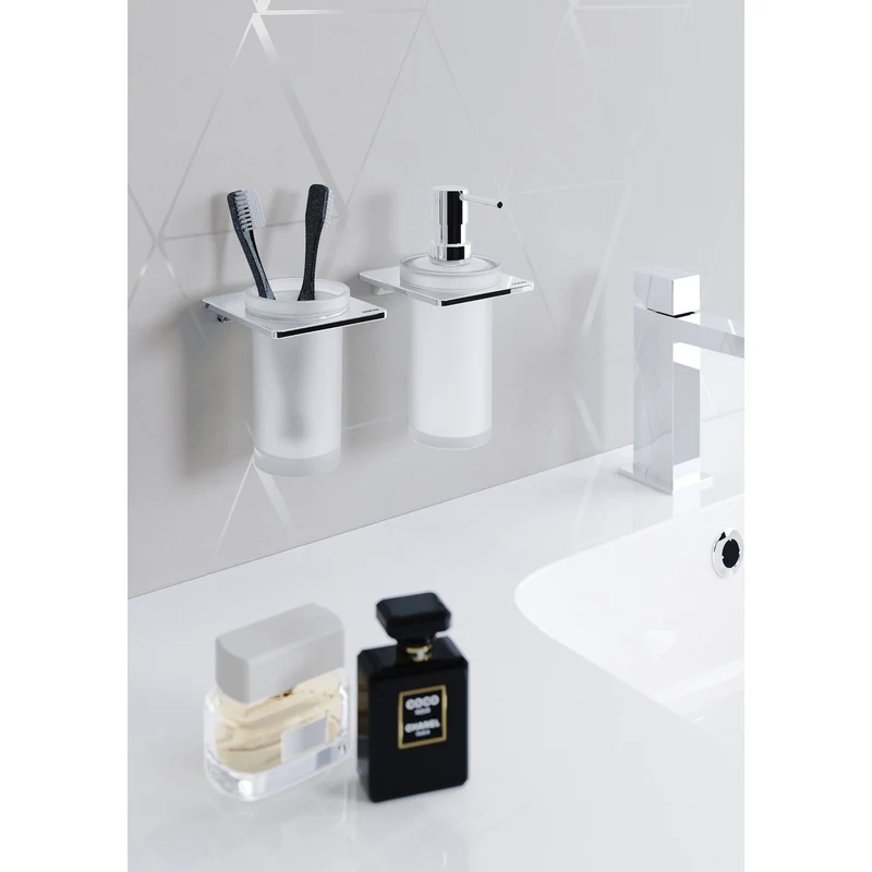 Sonia S Cube Towel Rail 50cm - Chrome