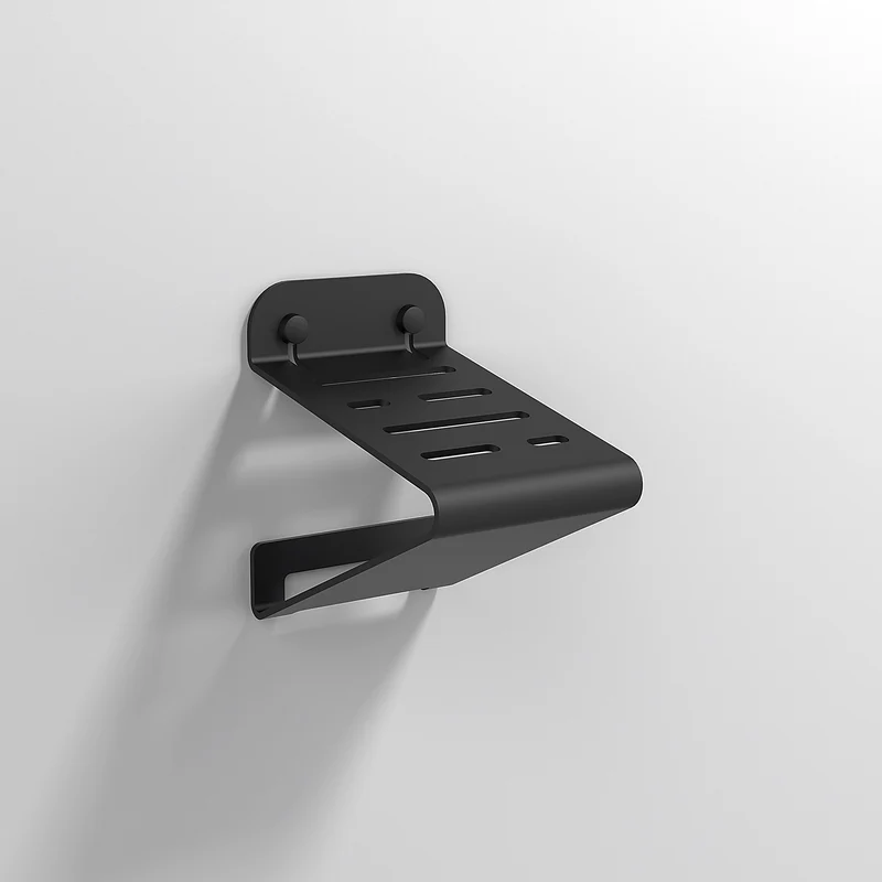 Sonia Quick Shower Foot Rest - Matt Black