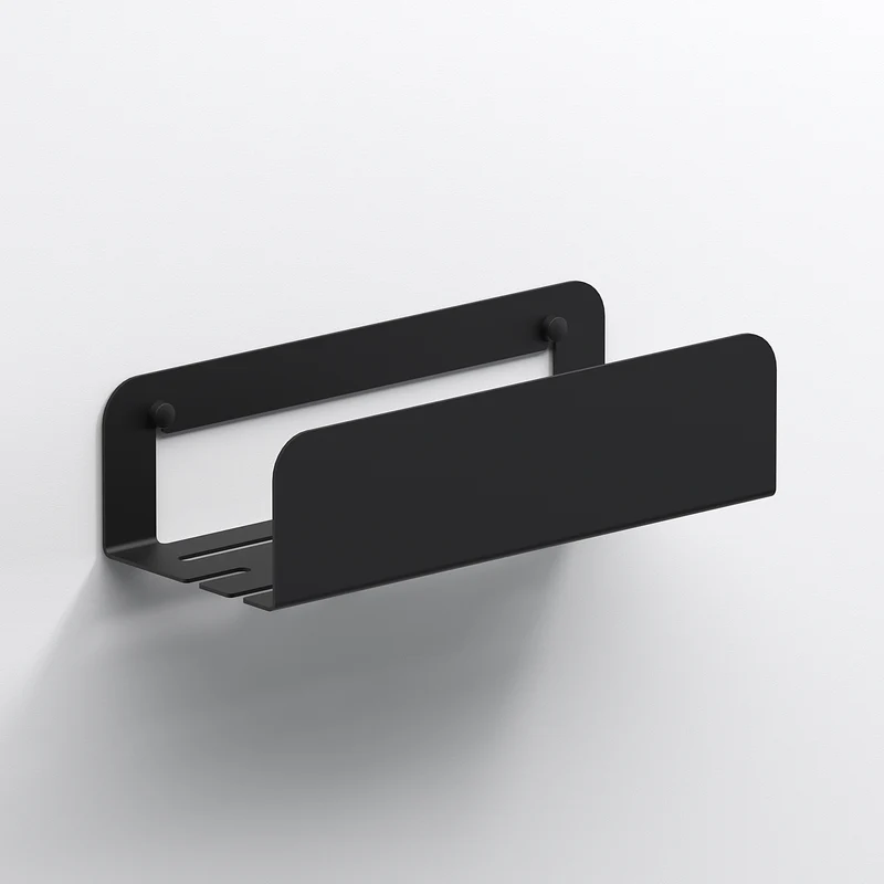 Sonia Quick Deep Shower Shelf - Matt Black