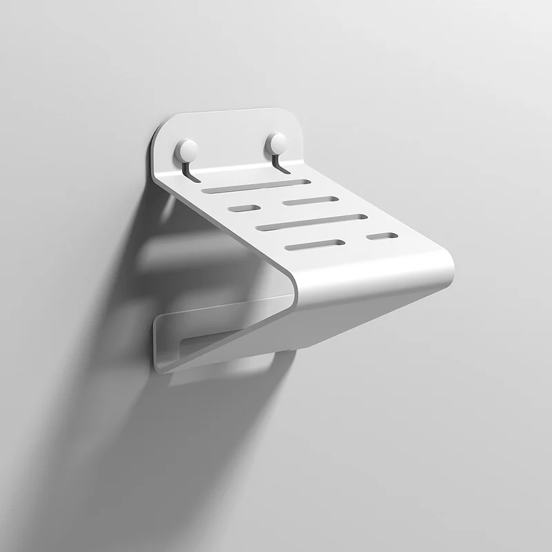 Sonia Quick Shower Foot Rest - Matt White