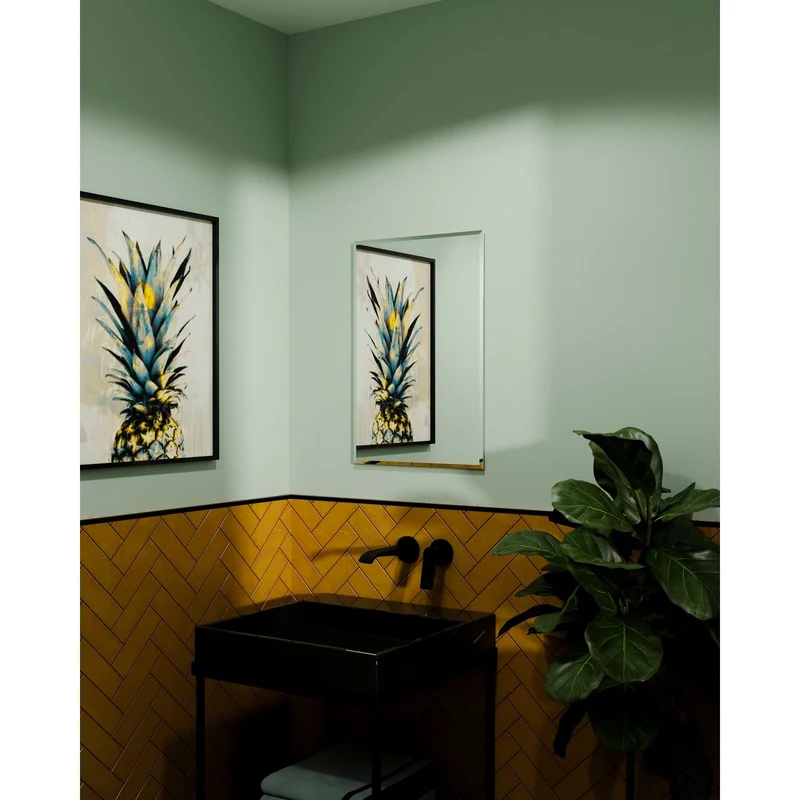 Origins Living Belvoir Rectangular Mirror 46 - 400 x 600mm