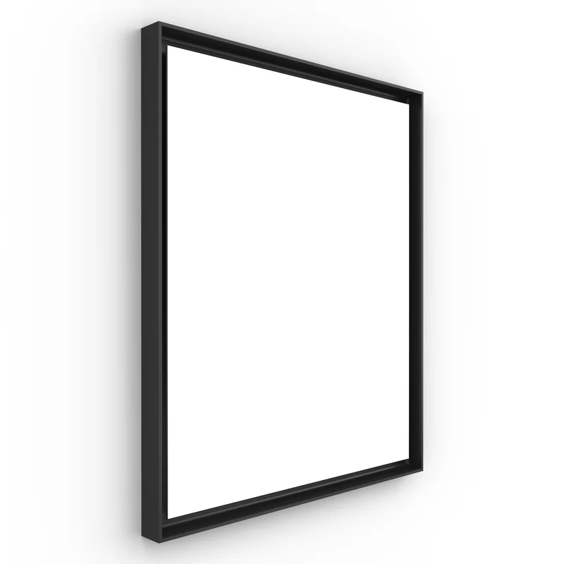 Origins Living Brooklyn Mirror 75 - 75x90cm - Matt Black