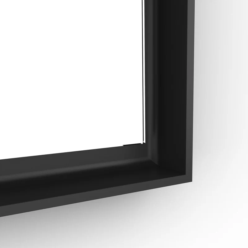 Origins Living Brooklyn Mirror 75 - 75x90cm - Matt Black