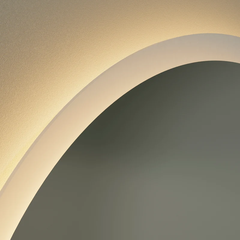 Origins Living Edison LED Illuminated Round Mirror 120 - 1200mm