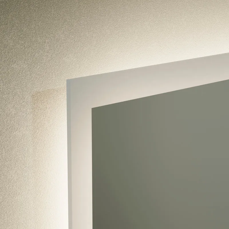 Origins Living Edison LED Illuminated Rectangular Mirror 100 - 1000 x 800mm