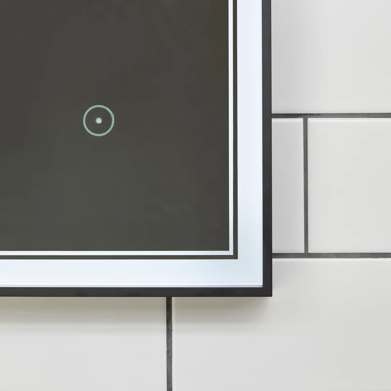 Origins Living Astoria LED Illuminated Mirror 60 - 60x80cm - Brushed Bronze