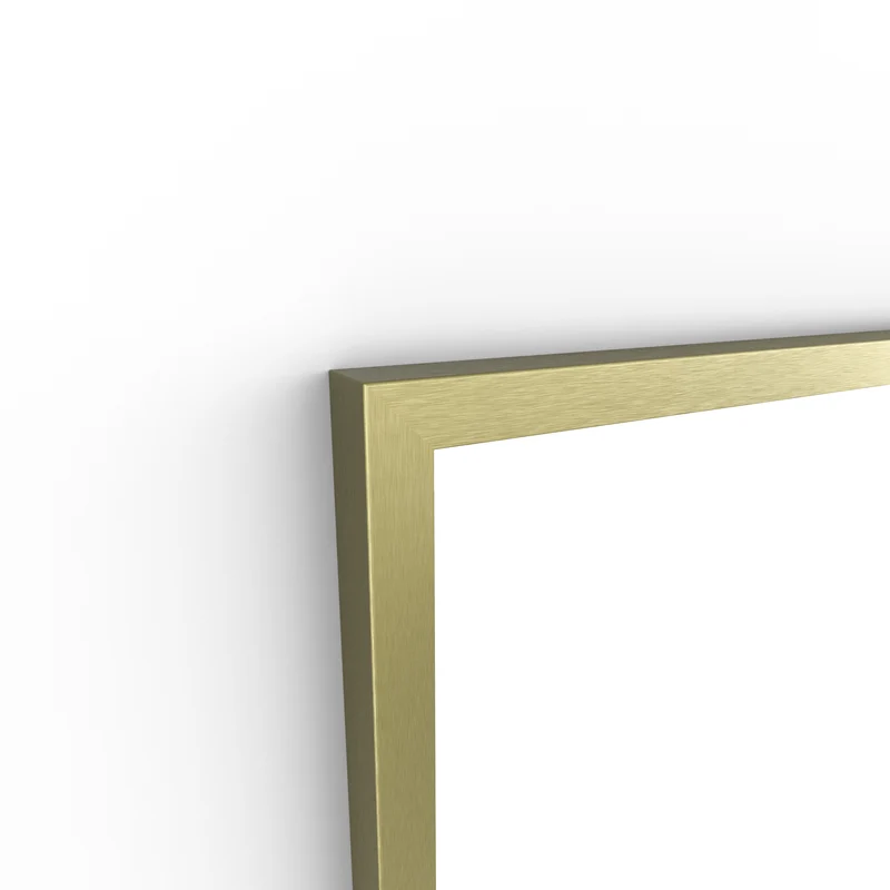 Origins Living Docklands Rectangular Mirror 41 40x100cm - Brushed Brass
