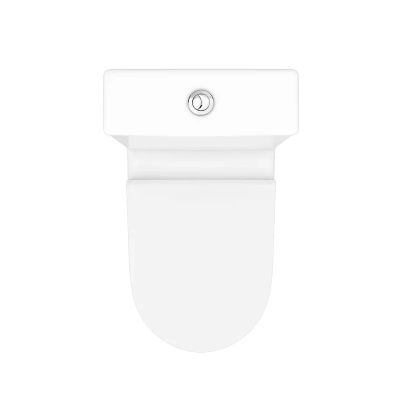 Lana Comfort Height Compact Rimless Close Coupled Toilet & Soft Close Seat