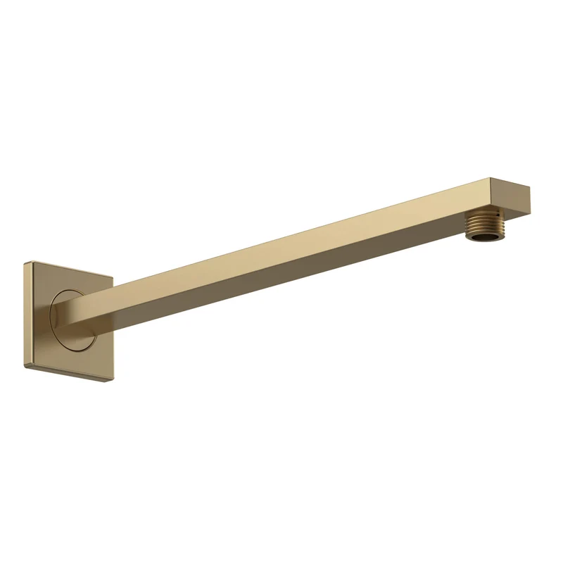 Cape Brushed Brass Concealed Shower Package With Fixed Head & Handset